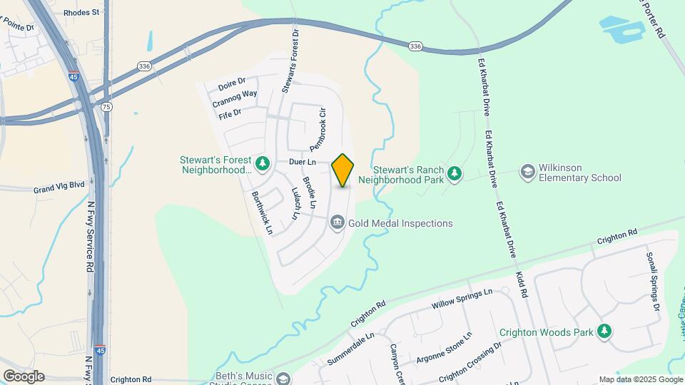 2018 Brookmont Dr Mapa y Detalles de la Ubicación
