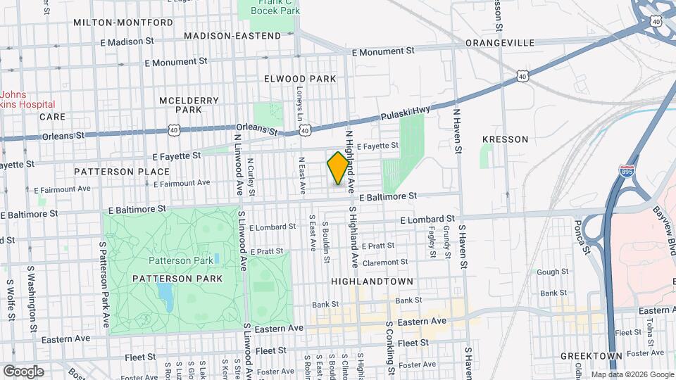 3309 Noble St Map and Location Details