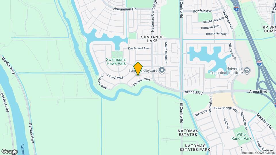 3747 Po River Way Map and Location Details
