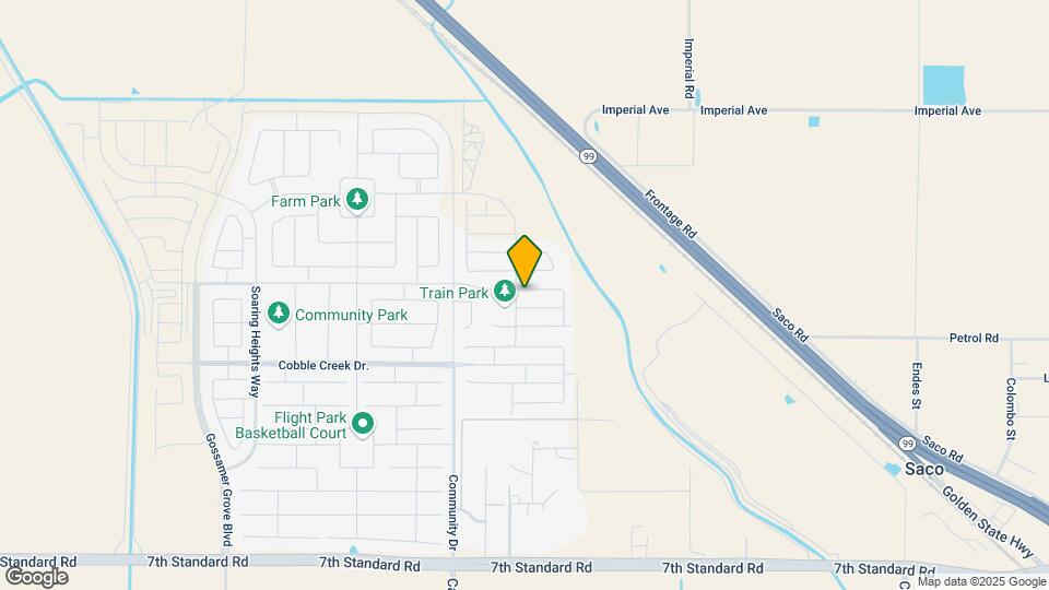 9705 Cotton Creek Dr Map and Location Details