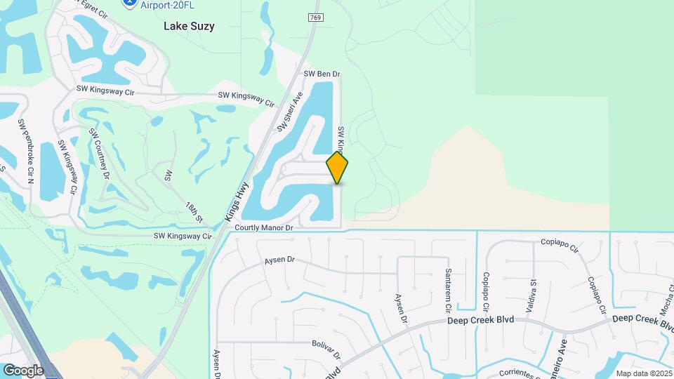 12879 SW Kings Row Map and Location Details