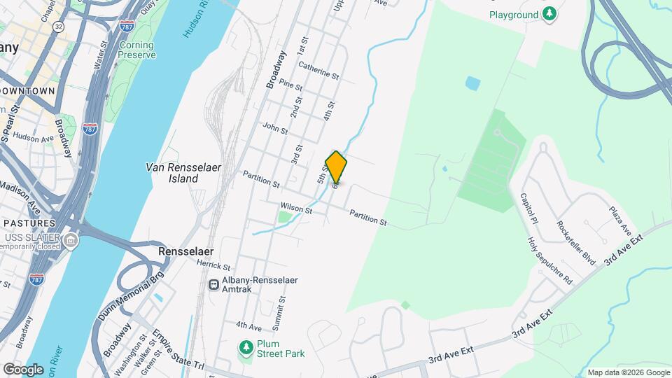 836 6th St, Unit 3 Map and Location Details