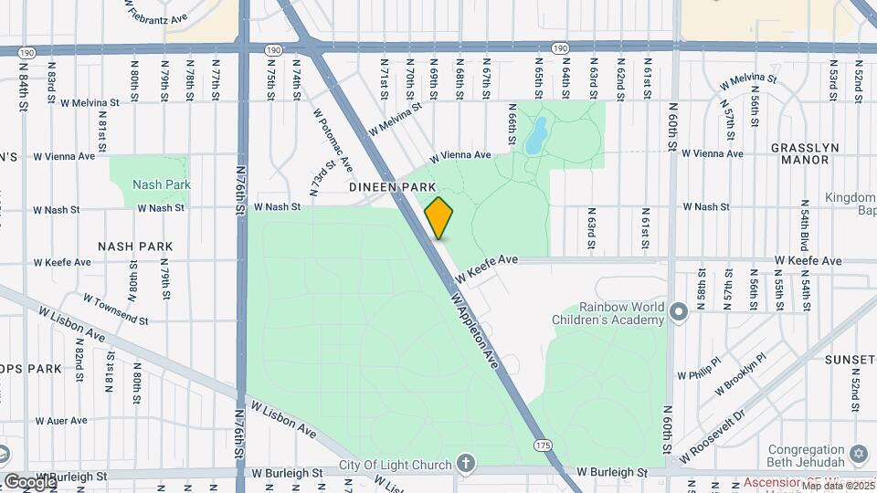 6900 W Appleton Ave Map and Location Details