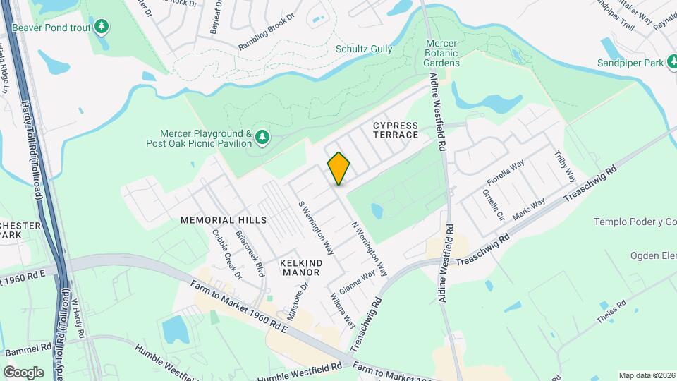 21810 N Werrington Way Map and Location Details