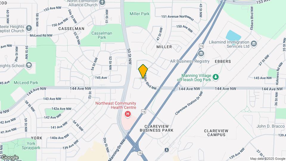 14428 Miller Blvd NW Map and Location Details
