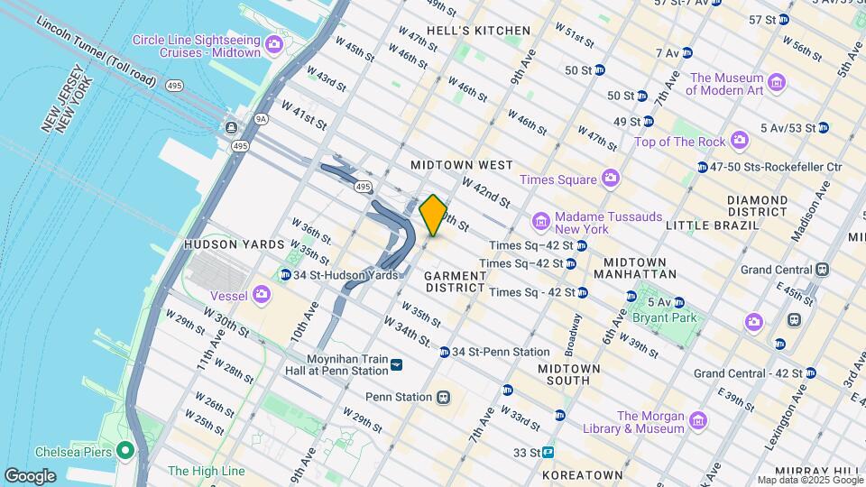 510 Ninth Ave Map and Location Details