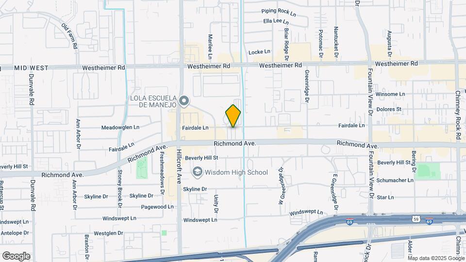 3105 Fairdale Oaks E Map and Location Details