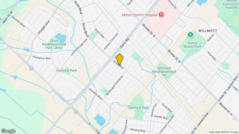 632 Scott Blvd Map and Location Details