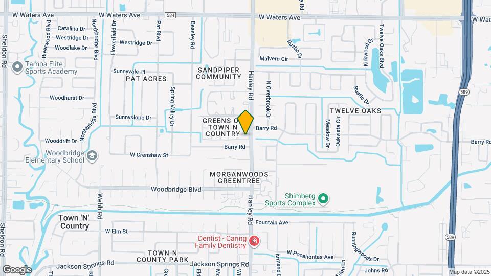 7503 Abonado Rd Map and Location Details