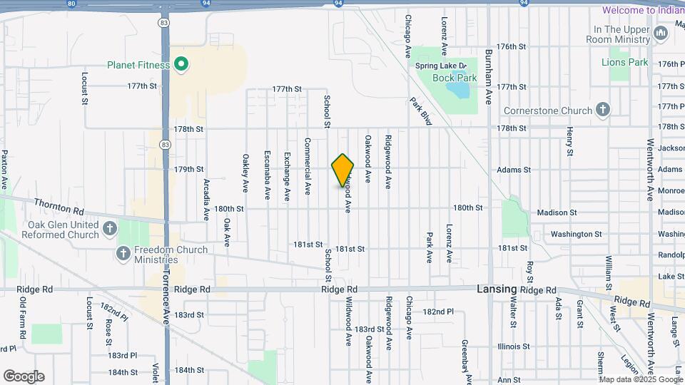 17936 Wildwood Ave Map and Location Details