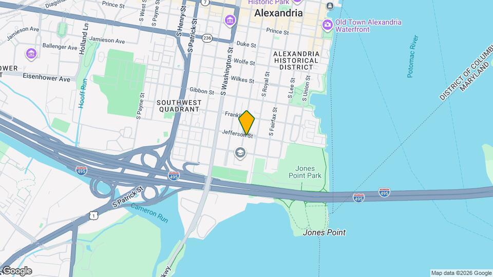 414 Jefferson St Mapa y Detalles de la Ubicación