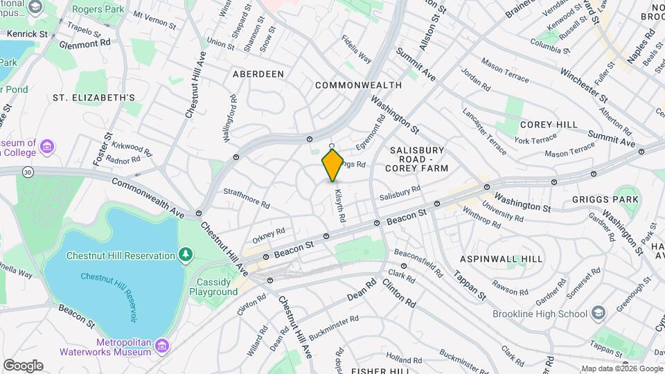 60 Kilsyth Rd Map and Location Details
