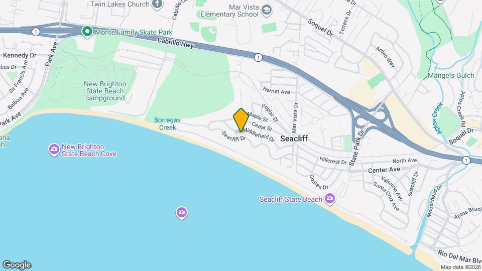 624 Seacliff Dr Map and Location Details