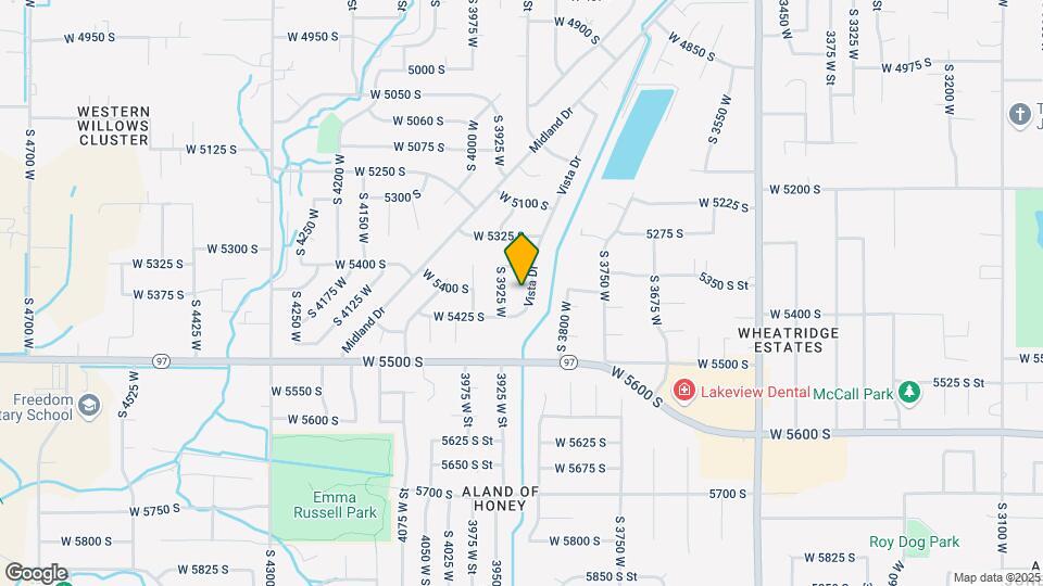 5403 Vista Dr Map and Location Details