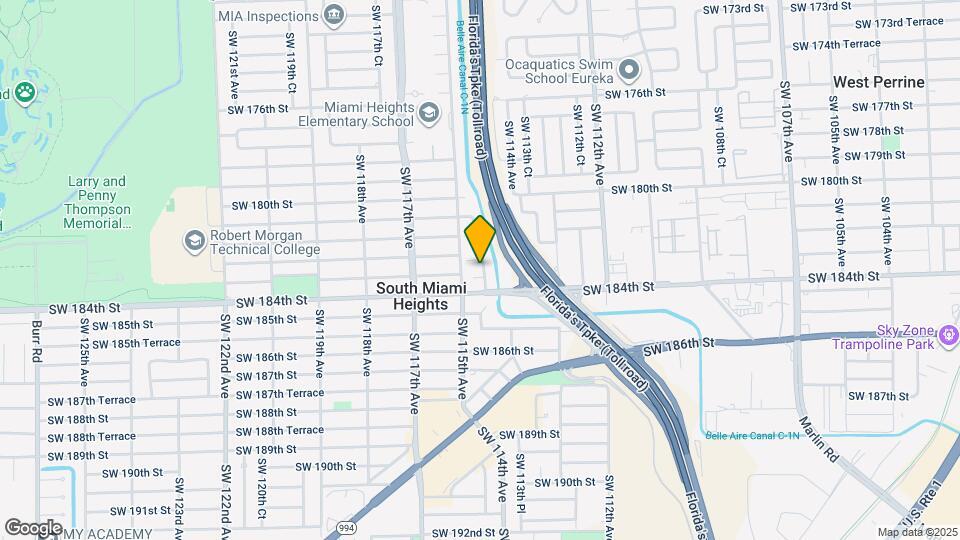 18310 SW 114th Ct Map and Location Details