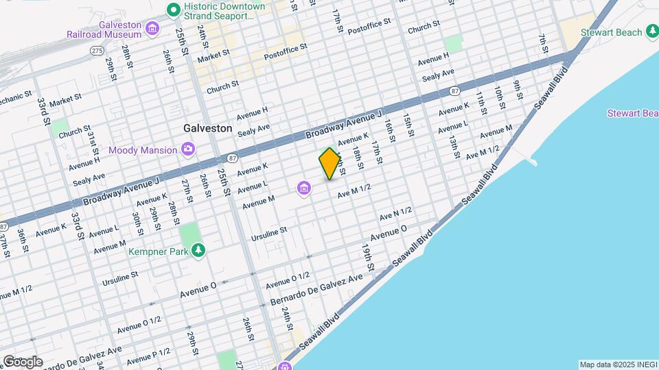 1320 20th St Map and Location Details