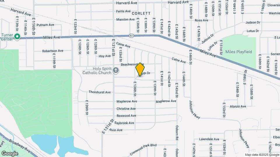 13621 Cranwood Dr Map and Location Details