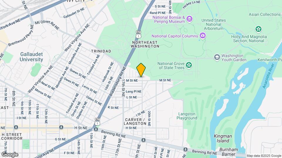 1220 19th St NE Map and Location Details