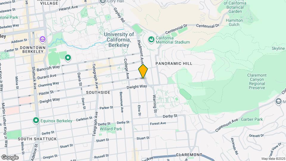 2434 Piedmont Ave, Unit 20 - AB Map and Location Details