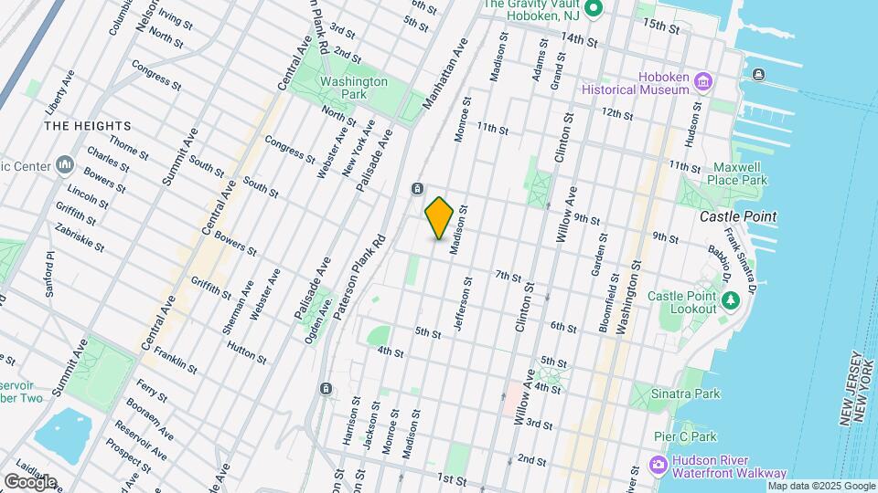 715 Monroe St Map and Location Details