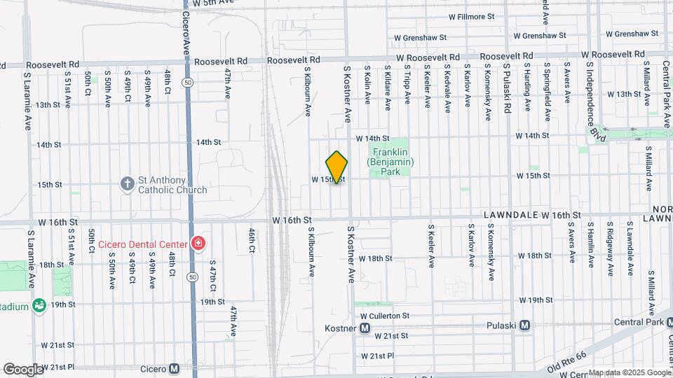 1509 S Kenneth Ave Mapa y Detalles de la Ubicación
