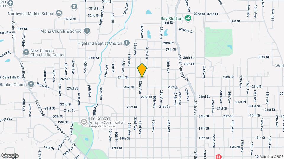 2328 32nd Ave Map and Location Details