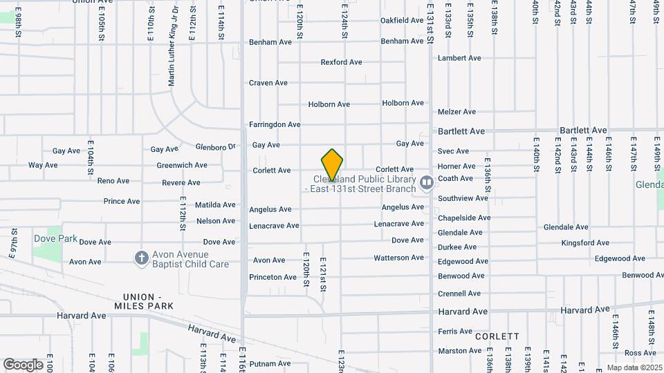 12205 Revere Ave Mapa y Detalles de la Ubicación