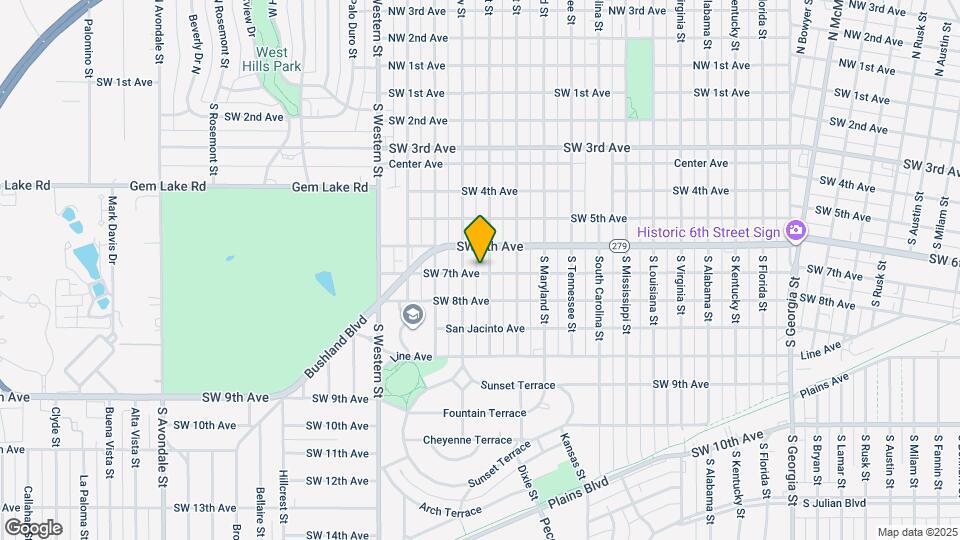 3810 SW 7th Ave Map and Location Details
