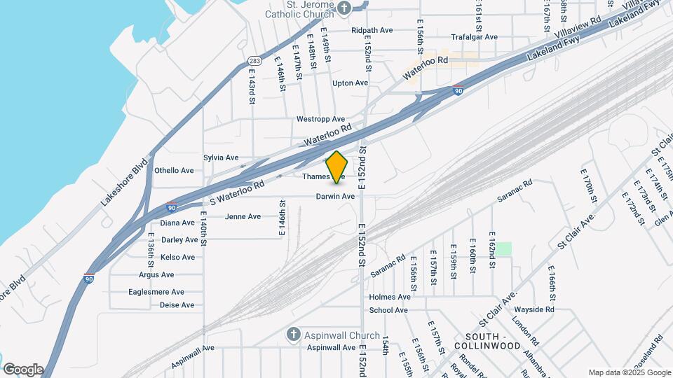 14917 Darwin Ave Mapa y Detalles de la Ubicación