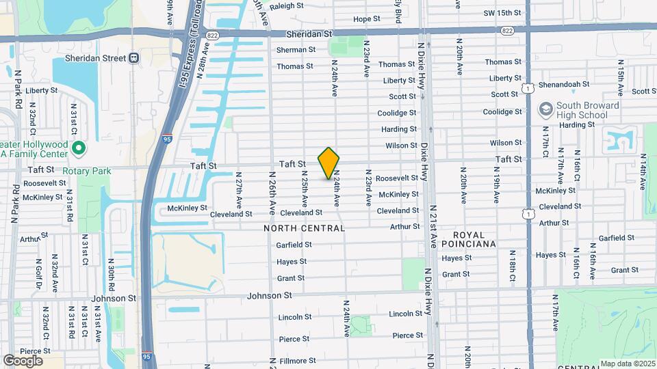 2410 Roosevelt St Map and Location Details