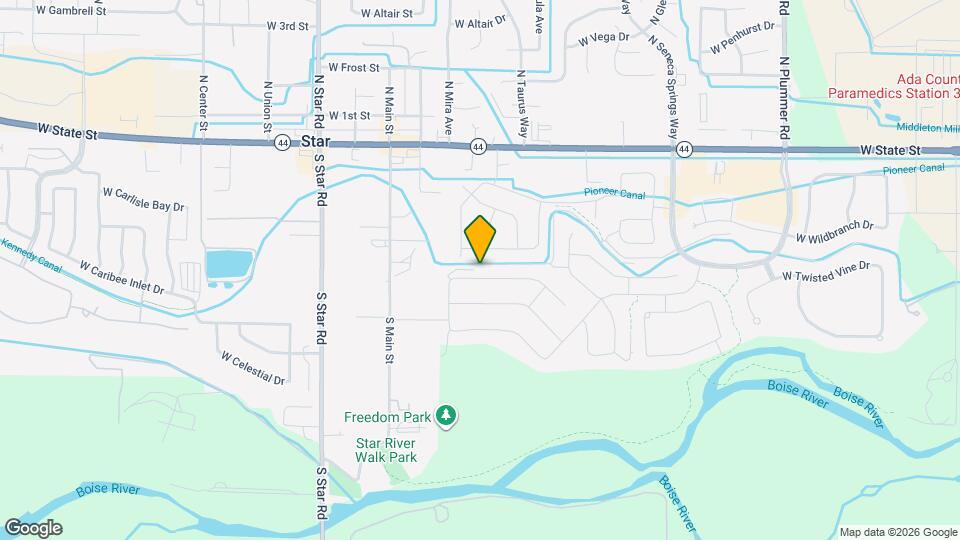 10692 W Bell Fountain Dr Map and Location Details