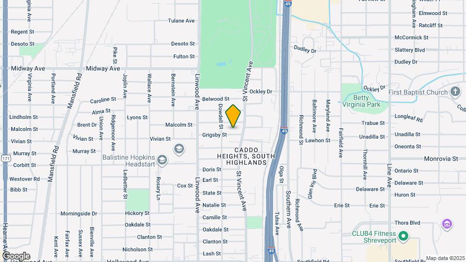 1422 Grigsby St Map and Location Details