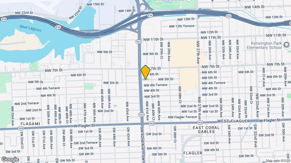 4100 NW 5th St Map and Location Details