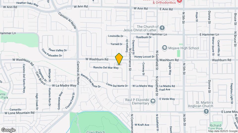 412 Rancho Del Mar Way Map and Location Details
