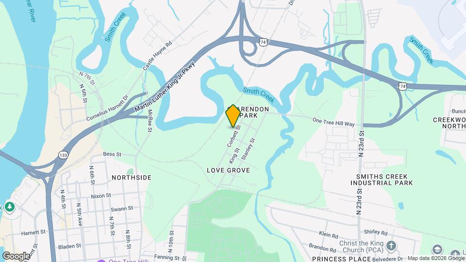 1517 Corbett St Mapa y Detalles de la Ubicación