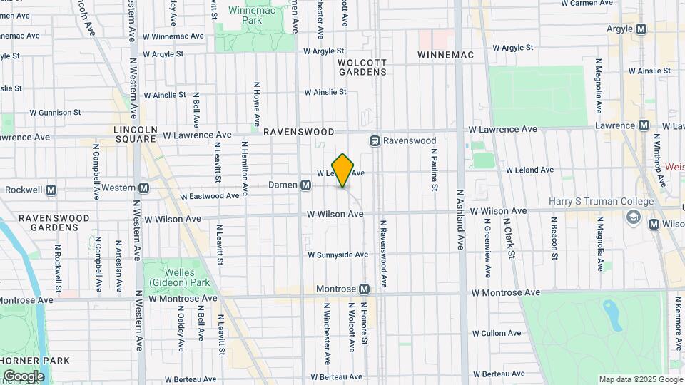 4630 N Wolcott Ave, Unit 3A Mapa y Detalles de la Ubicación