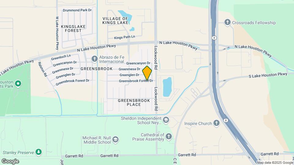 12526 Greensbrook Forest Dr Map and Location Details