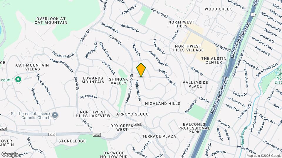 3801 Laurel Ledge Ln Map and Location Details