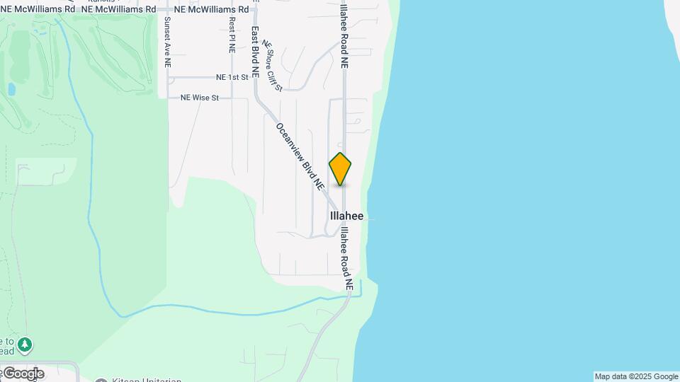 5627 Illahee Road NE Map and Location Details