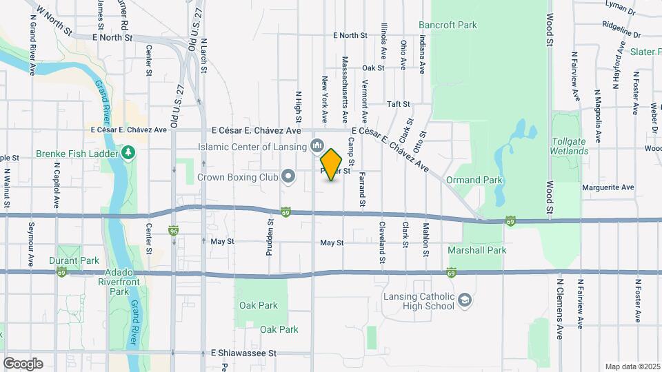 1025 Cady Ct Map and Location Details