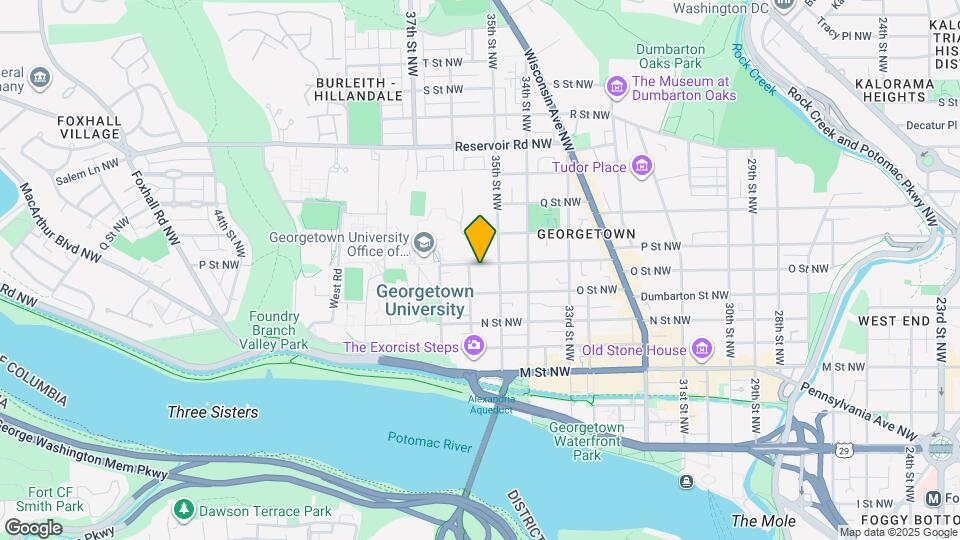 3518 P St NW Map and Location Details