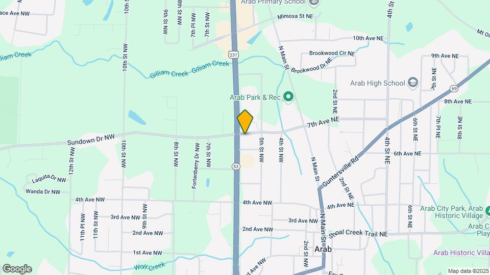 543 7th Ave NW Map and Location Details
