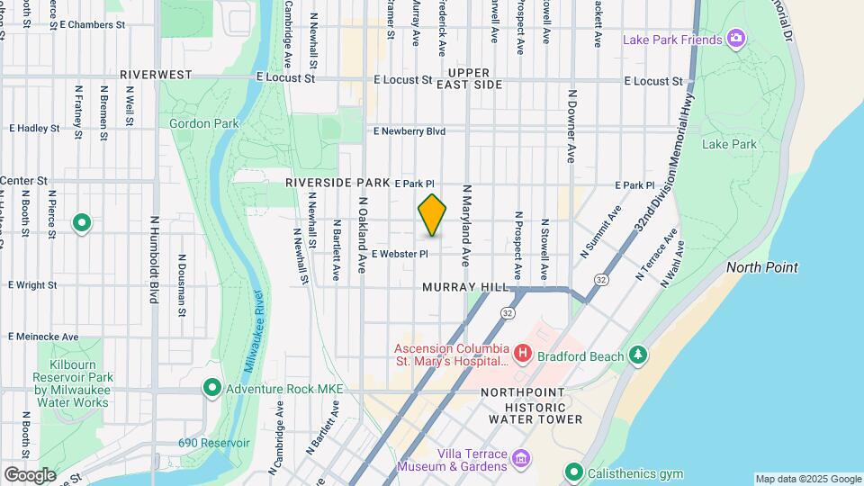 2567 N Frederick Ave, Unit 2567 Map and Location Details