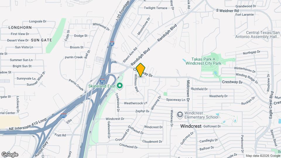 9118 Windgarden Cir Map and Location Details