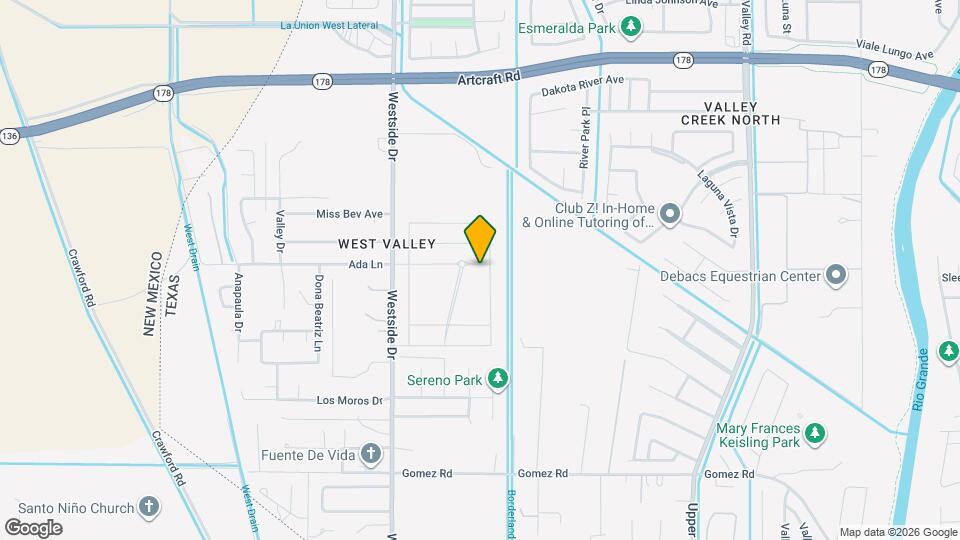 908 Ada Ln Map and Location Details