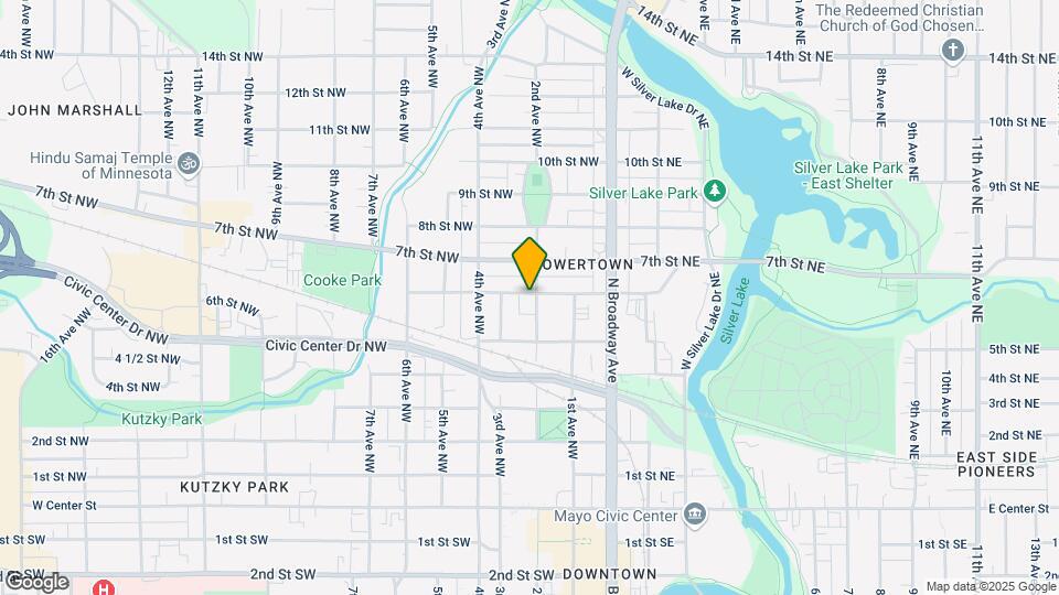 537 2nd Ave NW, Unit 1 Map and Location Details