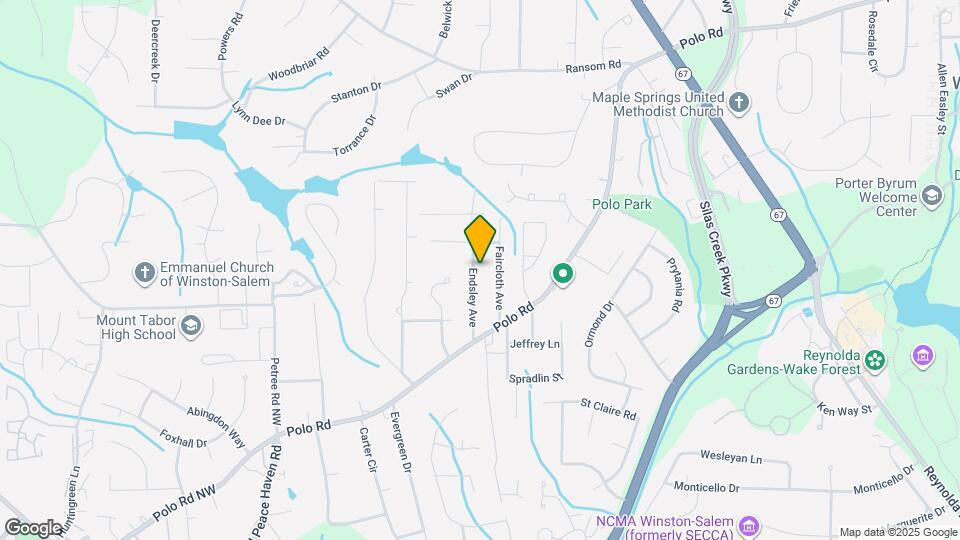 165 Endsley Ave Map and Location Details