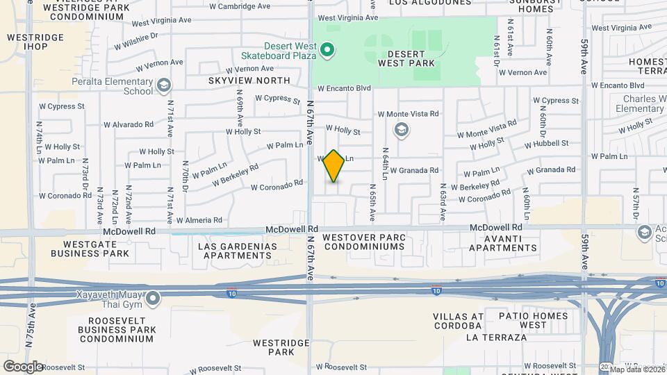 1808 N 66th Ave Map and Location Details