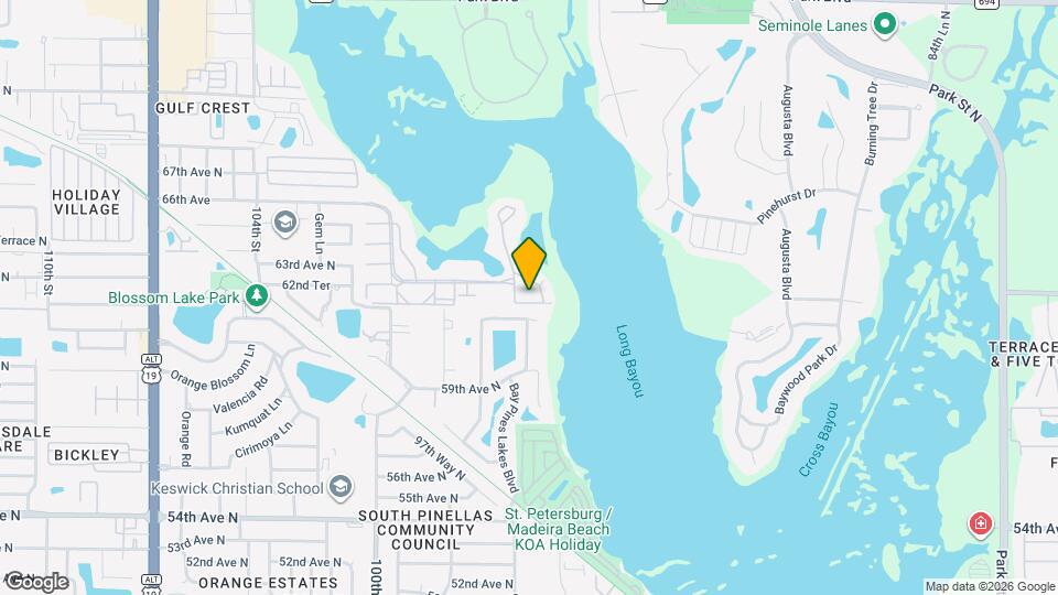 6205 Shoreline Dr Map and Location Details