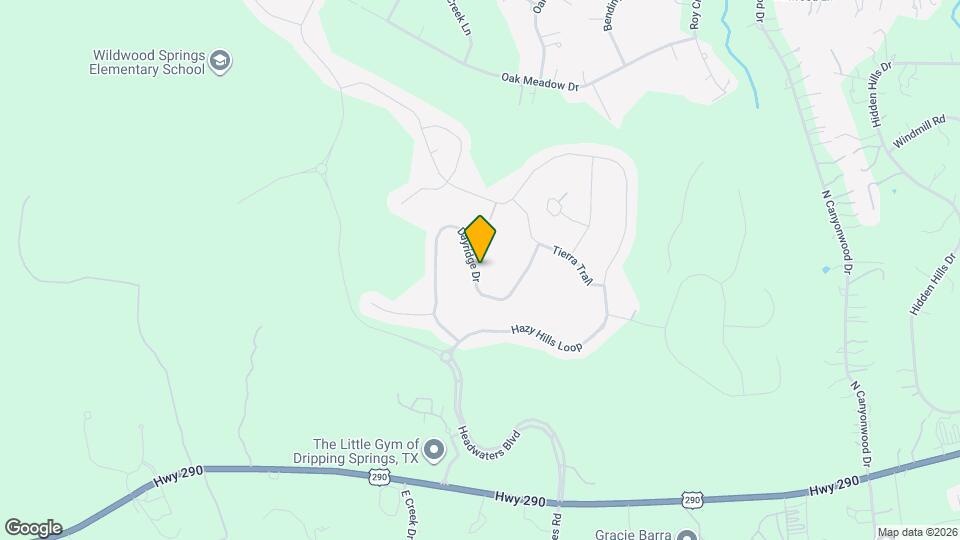 595 Dayridge Dr Map and Location Details